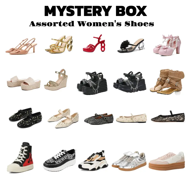 Women's Footwear Mystery Bundle | 1 to 2 Pairs Surprise Pack