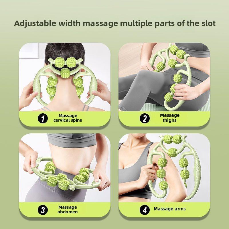 Circular Leg Massager Roller for Women, Self-Care Tool for Muscle Tension Relief2026