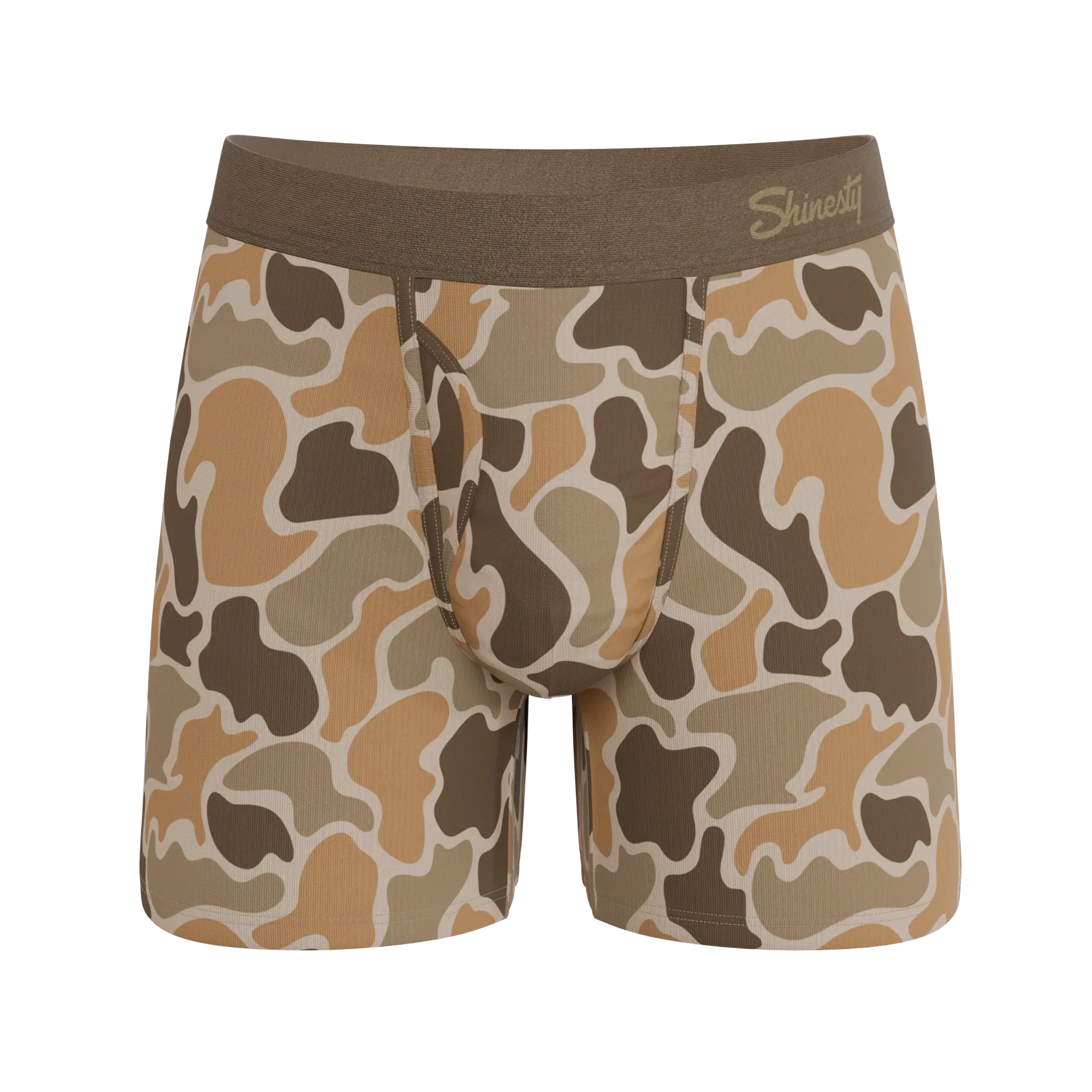 The Out Of Sight | Shinesty Light Duck Camo Ball Hammock® Pouch Underwear With Fly