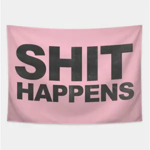 1pc Funny Letter Prints Decorative Tapestry Peach Skin Velvet Tapestry Wall Hanging Decor Room Decor Horizontal Orientation Tapestry General Fit for Bedroom, Living Room, Balcony - Artistic Home Decor