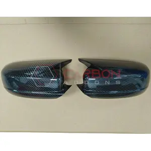 2011-2024 Dodge Charger Chrysler 300 M Style Real Carbon Fiber Exterior Mirror Covers w/ Horns