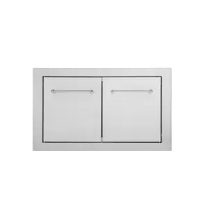 Fuego F27S 304SS Built-In Access Doors (Jacket Width)