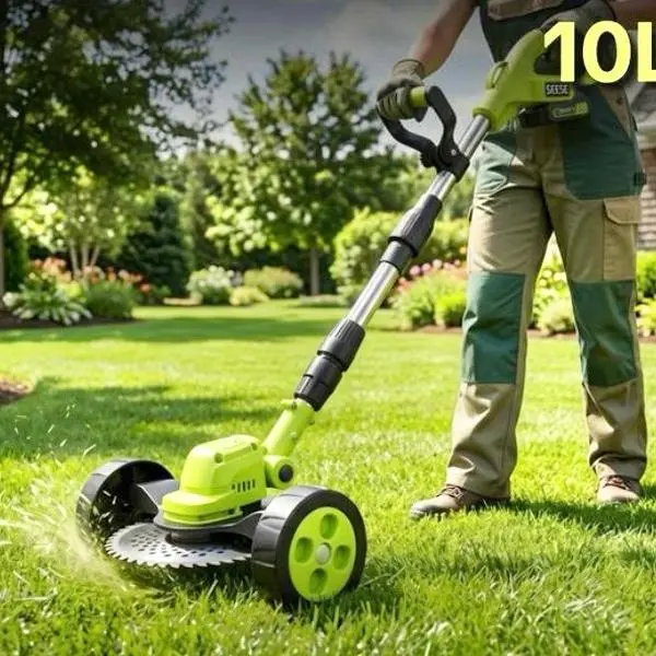 Cordless Lawnmower and Garden Tool Set for Home Outdoor Maintenance