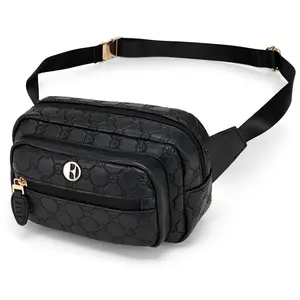 ELLE Compass Vegan Leather Monogram Sling Bag ELLE Compass Vegan Leather Monogram Sling Bag