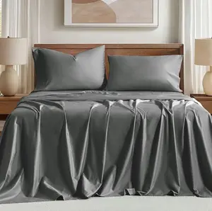 【AF】FANSACE Ultra Cozy Egyptian Cotton Bedding Sheets, 2 Pillow Shams + 1 Quilt Velvet Bedding Set, Silky Soft Bedsheets,All Season Comforter, Multi Size Bed Coverlet Matching 2 Pillow Shams, Modern Bedroom Bedding