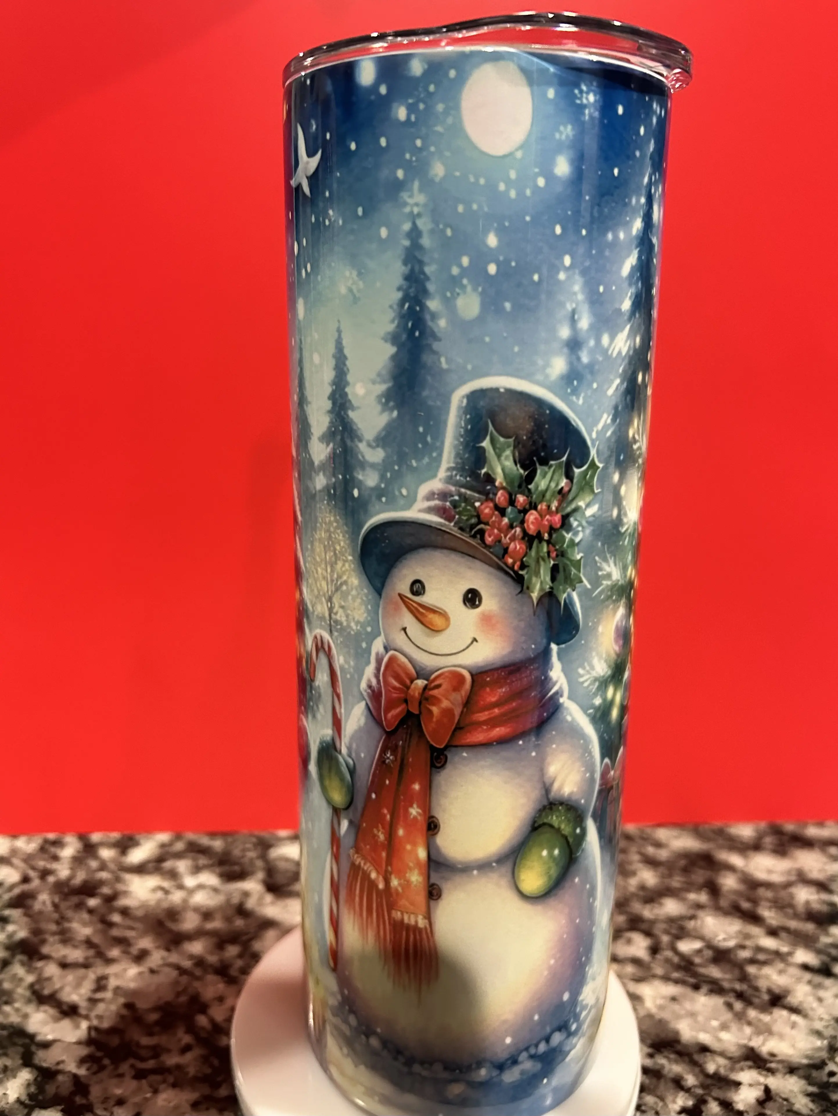 Snowman 20oz Tumbler