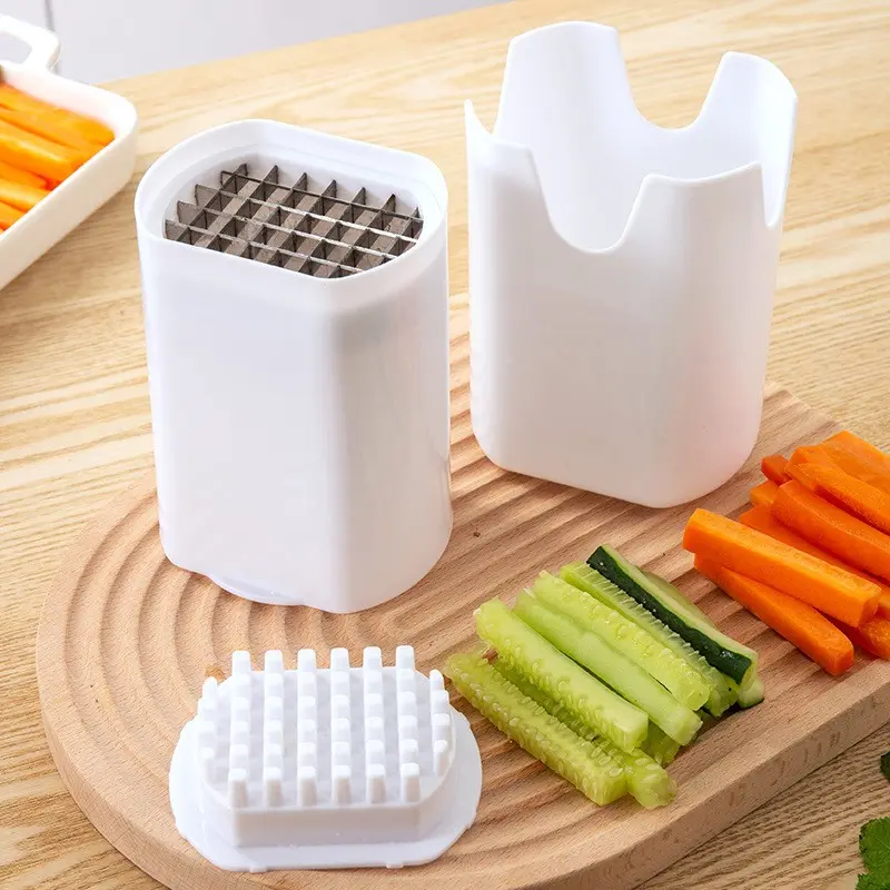Stainless Steel Potato Cutter, Potato Cutter for Fries, Potato Fry Cutter, Manual French Fries Cutting Machine, Vegetable Splitter, Kitchen Vegetable Chopper, Kitchen Tools, Vegetable Cutting Slicer, Vegetable Slicers