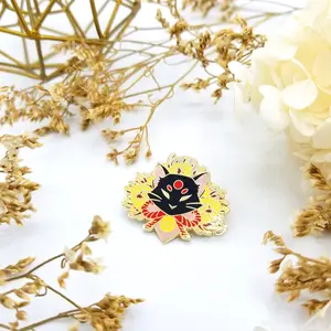 Bakeneko Hard Enamel Pin | Japanese Collection | Supernatural Yokai Cat Mythology Art Pin
