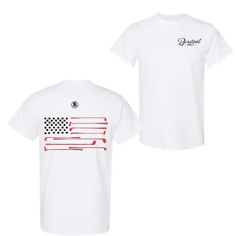 Barstool's Golfing Flag Vintage Men Tshirt For Men And Women