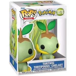 Turtwig #1078 - Funko Pop! - Games - Pokemon - Ships w/ Free Protector