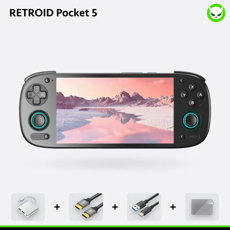 Retroid Pocket Flip 2【Ready to Use】Handheld Console SD865【Buy 1