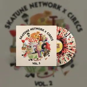 Skatune Network - Pick It The  Up 2  [VINYL RECORD - LP] Black, Colored Vinyl, Red