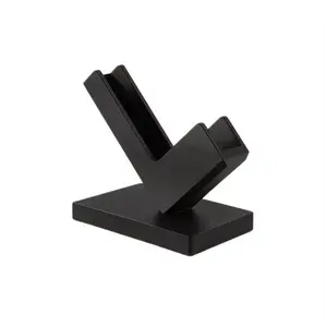 Industrial Vintage Business Card Holder, Desktop Organizer for Office Desks, Creative Decorative Storage Stand, Business Desk Accessory