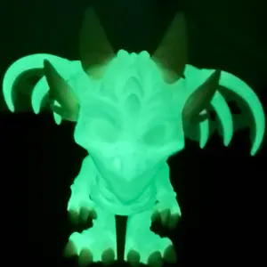 Glow in the Dark Bone Dragon 5 Inches Tall Collectible Figurine