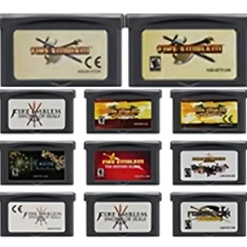 GBA Game Card 32Bit Video Game Console Cartridge The Sacred Stones A gift for  Sword of Seals Binding Blade Last Promise USA/EUR