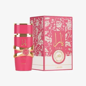 Lattafa Yara Candy Eau de Parfum - Vanilla Fruity Citrus Floral Fragrance for Women 3.40 oz Long Lasting Liquid Perfume