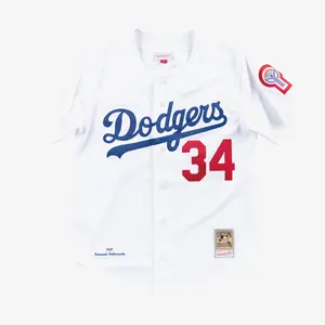 Fernando Valenzuela Los Angeles Dodgers 1981 White Authentic Player Jersey