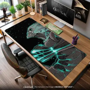 Kaiju No. 8 Mouse Pad - Kafka Hibino Monster Form Anime Desk Mat, Glowing Kaiju Power Gaming Decor, Manga Fan Gift