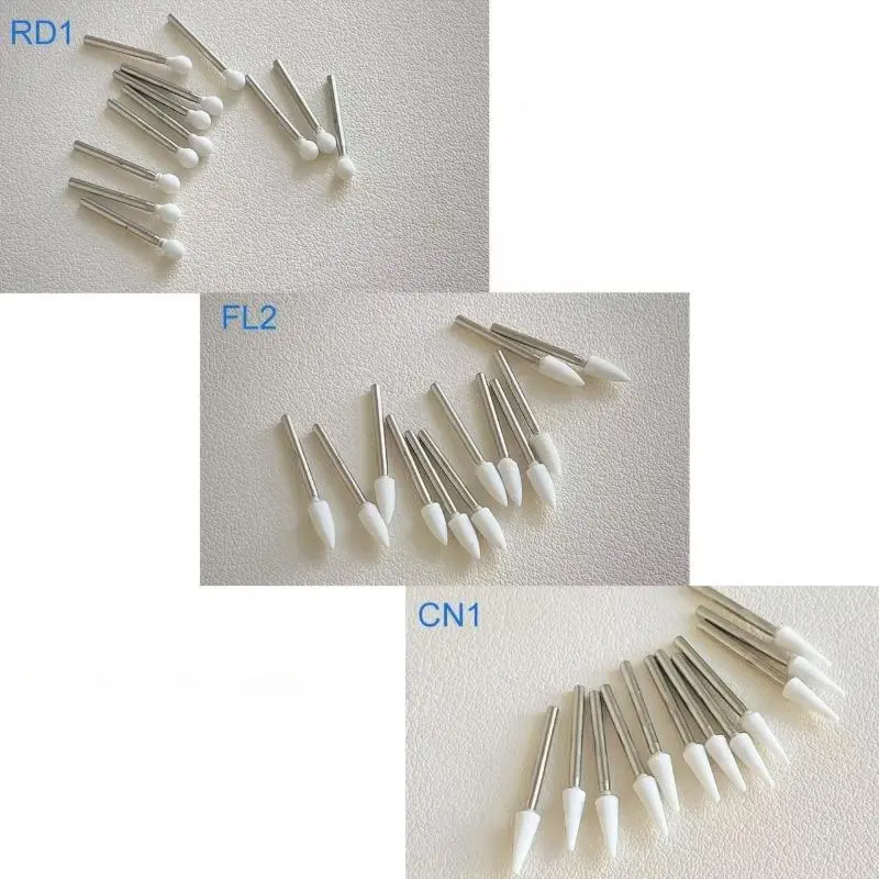 High speed grinding and polishing head, used for mirror polishing of jewelry, glass, metal ceramics