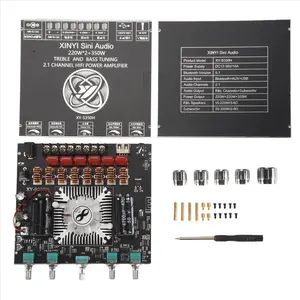 XY-S350H 2.1 Channel TPA3251 Bluetooth Power Amplifier Board High Bass Subwoofer 220Wx2+350W