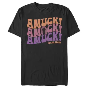 Men's Disney Hocus Pocus Amuck Phrase T-Shirt