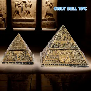 🔮Ancient Egyptian Pyramid Statue - Mystical Home Decor | Perfect Valentine's Day Gift