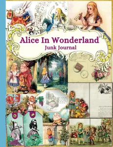 Alice In Wonderland Junk Journal: A Vintage Collection of Authentic Ephemera for Junk Journals, Scrapbooking, Card Making, Collage, Decoupage, Mixed ... (Vintage Things to Cut out and Collage)