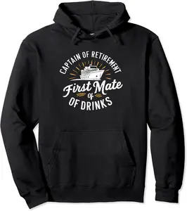 Liner Captain Trip - Cruising Boat Cruise Retired Retirement Pullover Hoodie - Jenniferlau Shop 76B0D787DCZ9