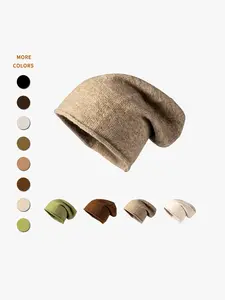 Women's Knitted Beanie Hat, Warm & Stylish Design, Perfect for Cold Weather, Daily Wear, Soft Material, Ideal Gift for Her