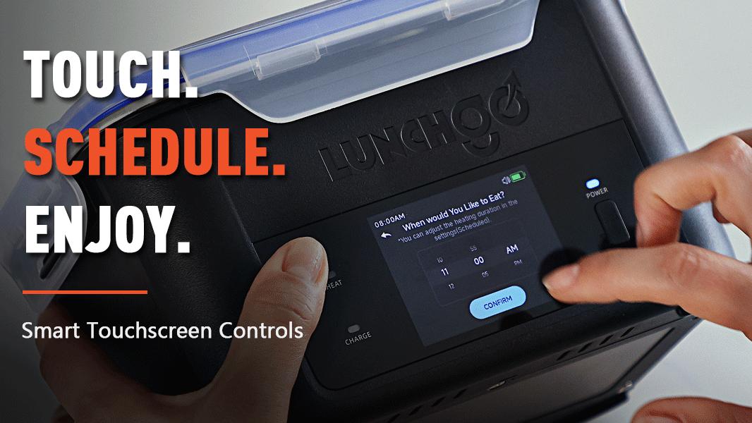 LUNCHGO G1 Smart Electric Heated Leakproof Lunch Box - Cordless Battery Powered Thermal Insulated Durable Container, 5-Cup Capacity, 250°F Max, Auto Scheduled Heating for Work, Outdoor Meals, Lunch at Work LUNCHGO G1 Smart Electric Heated Leakproof Lunch Box - Cordless Battery Powered Thermal Insulated Durable Container, 5-Cup Capacity, 250°F Max, Auto Scheduled Heating for Work, Outdoor Meals, Lunch at Work