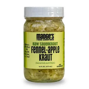 Fennel-Apple Kraut 15 oz. | Raw Sauerkraut