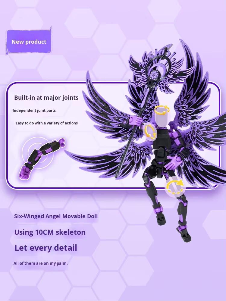 Dummy 13 Seraph Mage Articulated Assembly Figure Educational DIY Building Kit Sports & Outdoors Collectible Action Figure