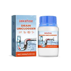 Jakehoe Pipe Dredge Agent Dissolved Toilet Toilet Floor Drain Kitchen Sewer Powder Oil Blocking Deodorant Household Wall