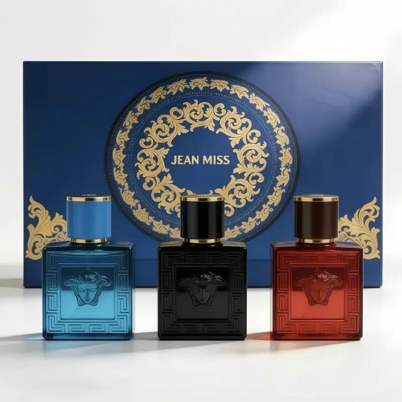 Men's Perfume Gift Fragrance Set | 3oMI * 3PC| Long Lasting Cologne Perfumes | Fragrance Collection，Elegant Fragrance, Holiday Gift,Different Flavor |  Set I Daily Dating Perfume For Men Box Set Portable Travel Size quiet confidence  unique charm outdoor