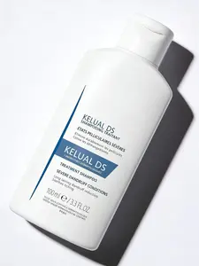 KELUAL DS Anti-Dandruff Treatment Shampoo for Severe Dandruff Conditions, Long-Lasting Relief, 3.3 Fl Oz