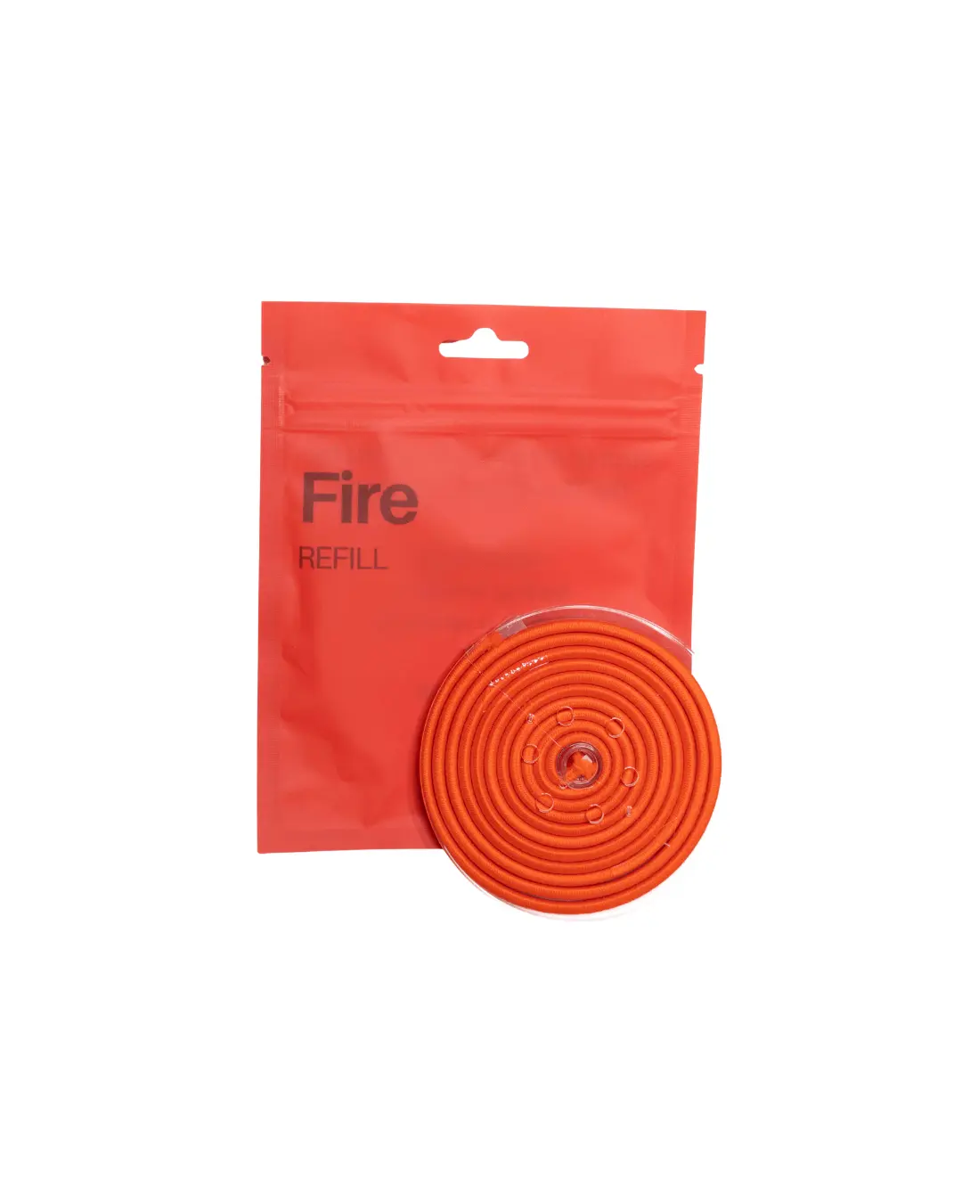 TIY Fire Refill - 51 Inches Red/Orange Customizable Hair Tie for Any Hair Type - 13x Stronger & 2x Stretchier Than Regular Hair Ties