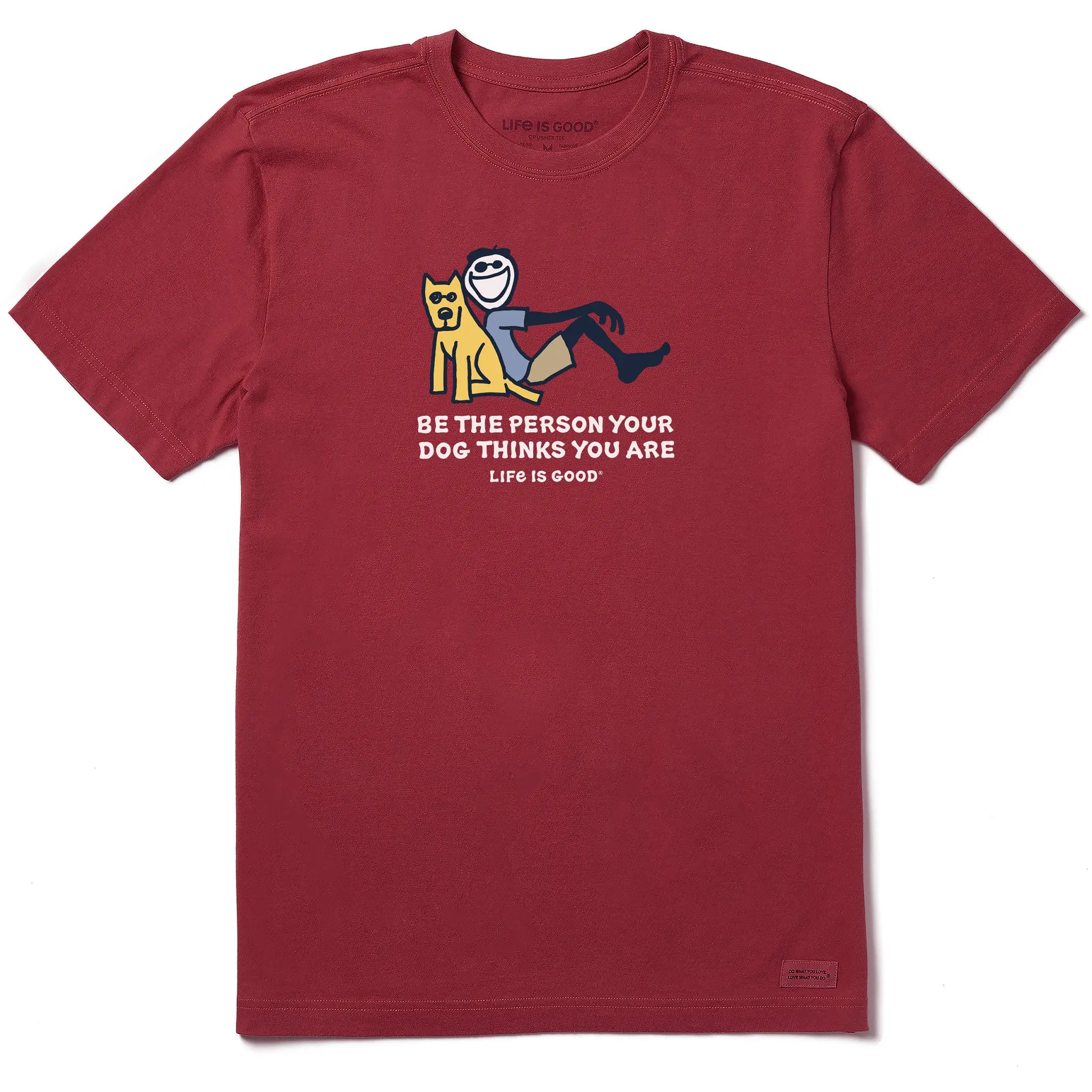 Men's Jake and Rocket Be The Person Short Sleeve Tee