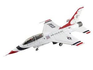 General Dynamics F-16D Thunderbirds No.7 plane USAF Nellis AFB 2017 Diecast 1:72 Scale Model - Hobby Master HA38045