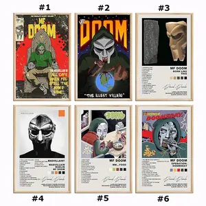 MF DOOM Music Album Poster, Poster Print, No Frame 2
