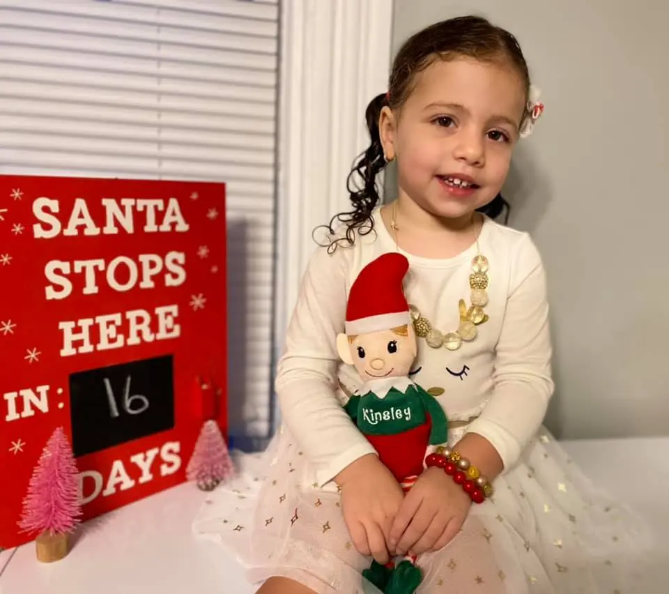 Personalized Christmas Elf Doll – Custom Name Holiday Plush Decoration