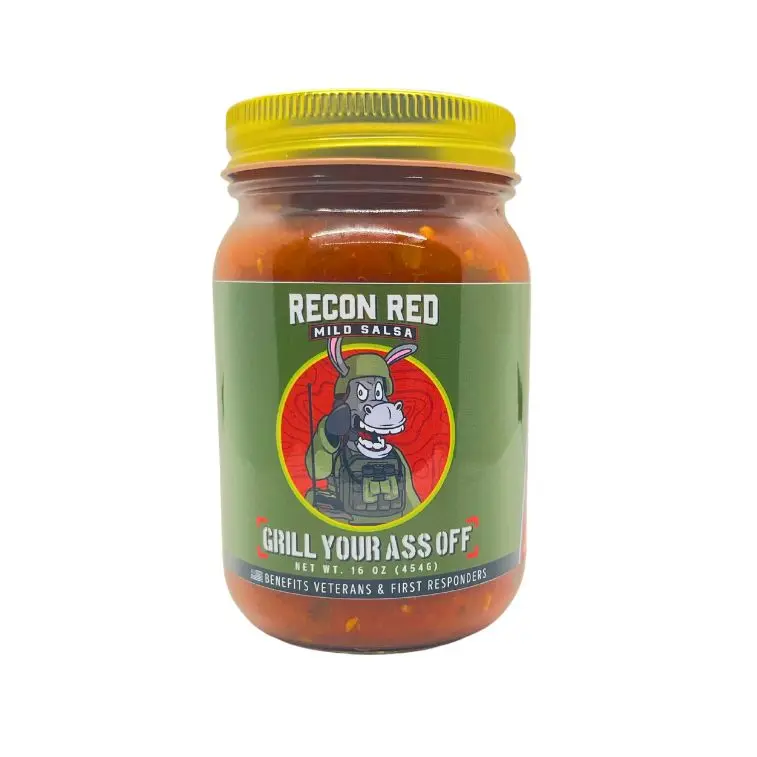 Recon Red Mild Salsa Spicy Bbq Marinated Spicy Flavor Recon Red Mild Salsa Spicy Bbq Marinated Spicy Flavor