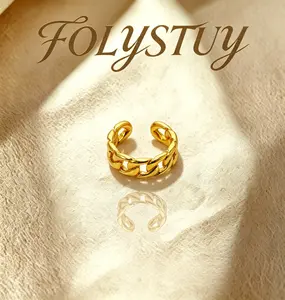 【FOLYSTUY (YNZ42)】Unisex Fashion Ring - Trendy Accessory for Women and Men