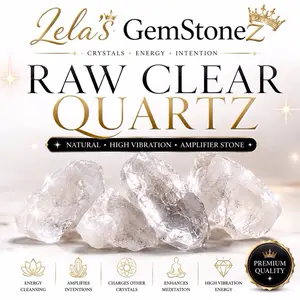 Natural Raw Clear Quartz Collector Set - Energy Amplification Stones, Natural Crystal Decoration for Home House Decor crystals energy protection