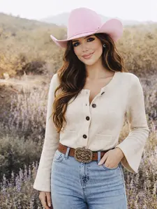 Steph Flared Sleeve Cardigan - Oatmeal