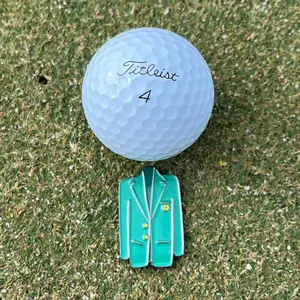 Masters Green Jacket Ball Marker with Hat Clip