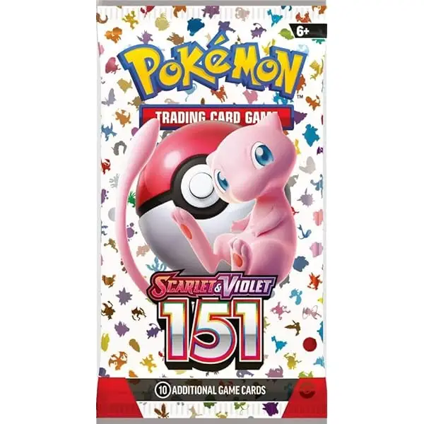 Pokemon TCG: 151 Booster Pack - Trading Card Game