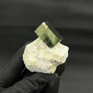 *Rectangular Pyrite on Matrix from Mina Ampliación A Victoria, Navajún, Spain.