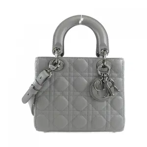Pre-owned Dior Lambskin Shoulder Bags Christian MY ABCDIOR Lady Small Lamb Handbag