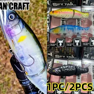 New Gancraft Jointed Claw 28g Two-Section Swimbait Lure for Bass & Trout, Fishing Bait for Anglers, High-Quality Artificial Fish