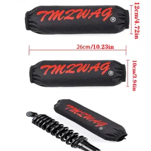 Fashion Motorcycle Accessories, Personalized Off-Road Gear, Street Bike, Racing, Scooter, Universal Fit, Shock Absorber Dust Cover, Waterproof Protection